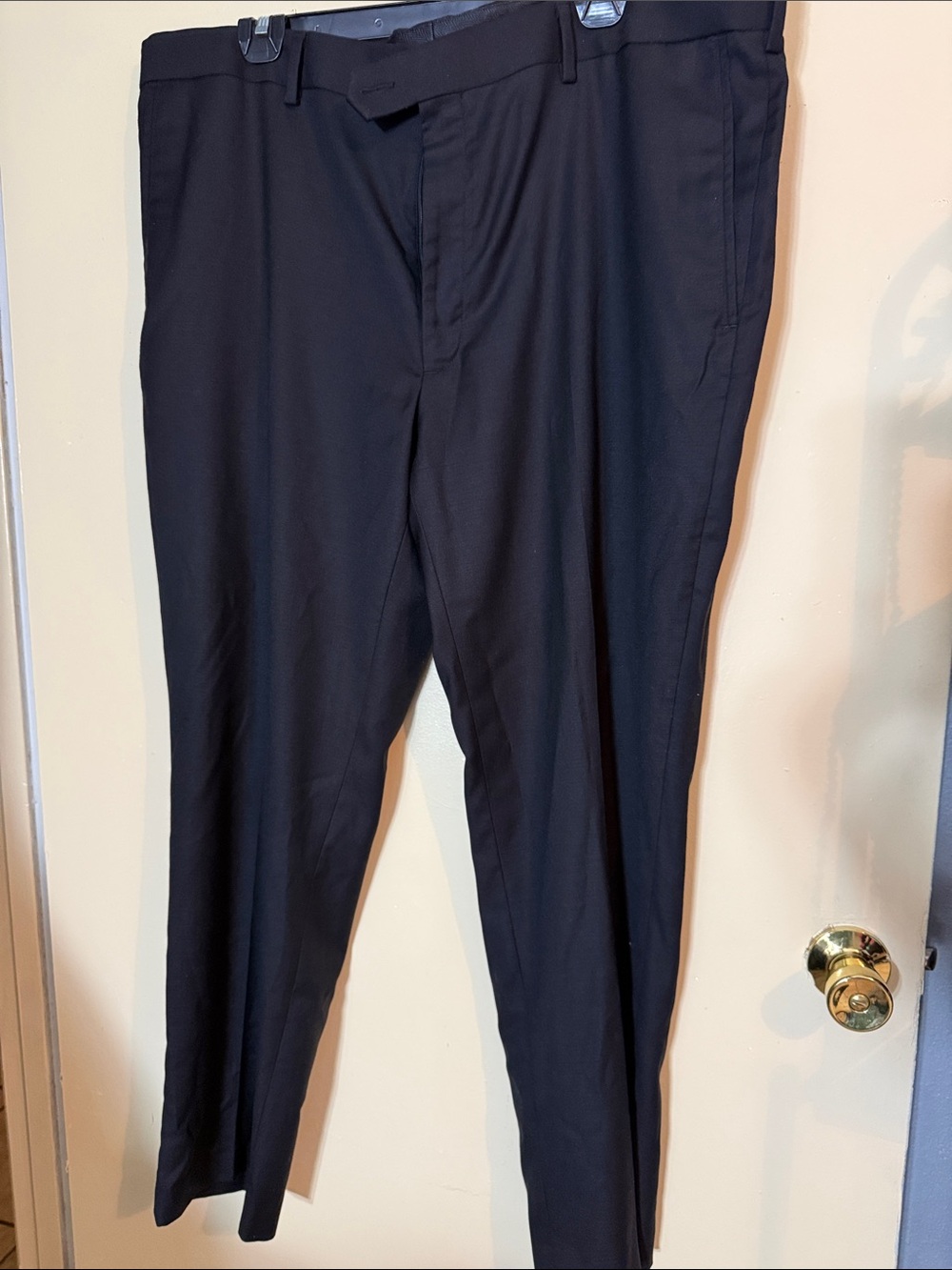 Roundtree & Yorke Men's Black Dress Pants